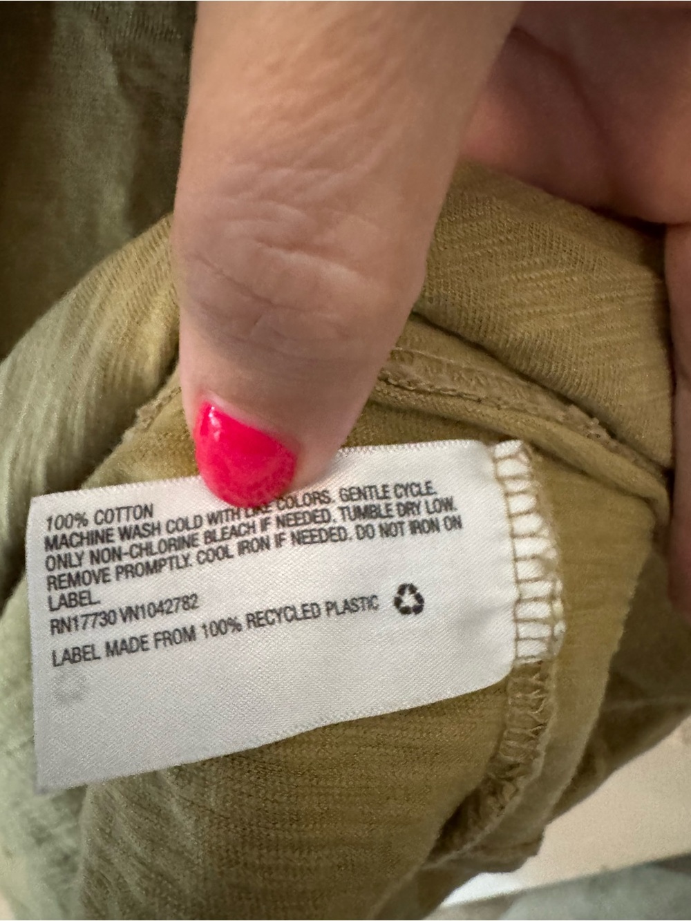Universal Thread Olive Green Short-Sleeve Midi Dress - Picture 4 of 6